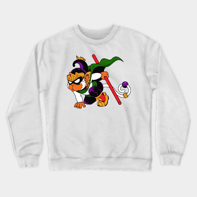 hanoman mascot Crewneck Sweatshirt by Mako Design 